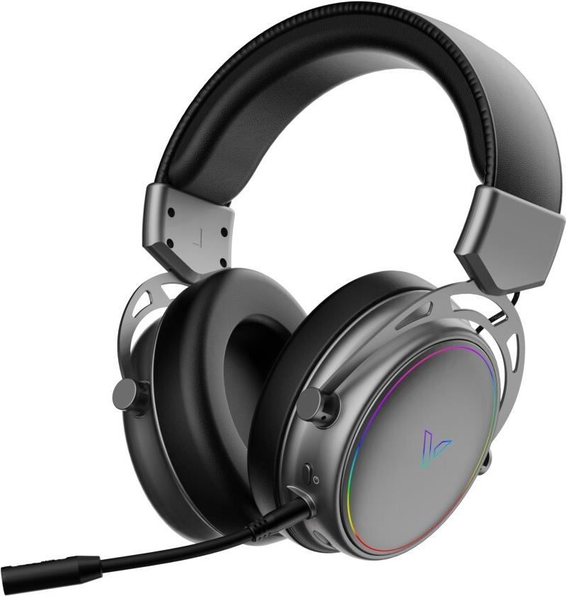 Rapoo Kabelloses Dual-mode 2.4GHz und BT5.2 Gaming Headset VH800, Spacegrau (00226364) von Rapoo