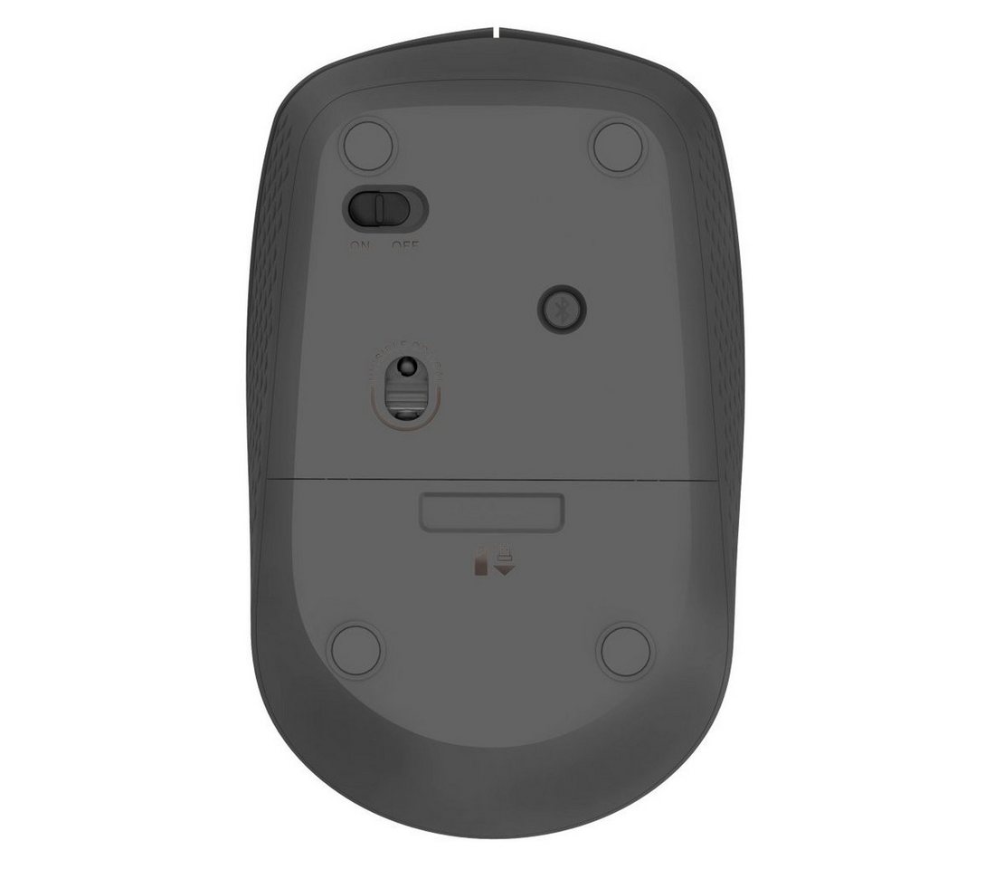 Rapoo M100 Silent kabellose Maus, Bluetooth, 2.4 GHz, 1300 DPI ergonomische Maus (Funk) von Rapoo