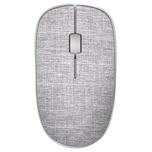 Rapoo M200 Plus kabellose Maus wireless Mouse 1300 DPI Sensor 12 Monate Batterielaufzeit leise Tasten ergonomisch für Links- und Rechtshänder PC & Mac - grau von Rapoo