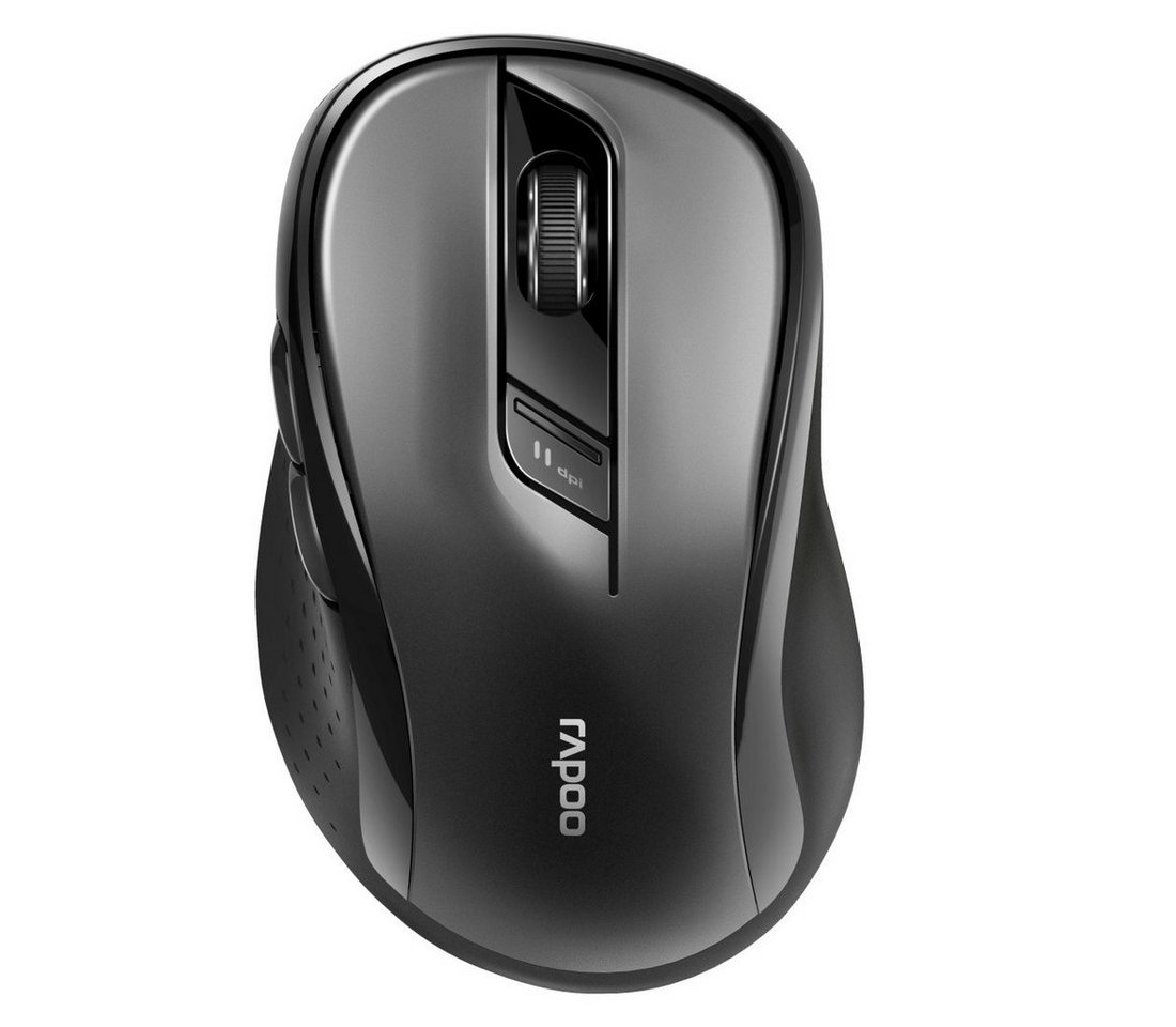 Rapoo M500 Silent kabellose Maus, Bluetooth, 2.4 GHz, 1600 DPI Maus (Bluetooth) von Rapoo