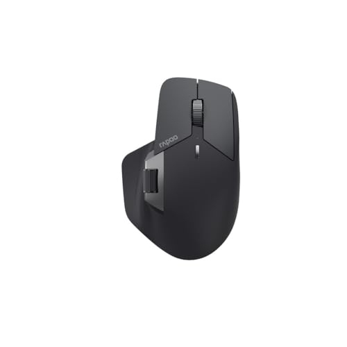 Rapoo MT760L kabellose Maus wireless Mouse 4000 DPI Sensor umweltfreundlicher wiederaufladbarer Akku ergonomisch PC & Mac - grauschwarz Rapoo MT760L kabellose Maus wireless Mouse 4000 DPI Sensor umweltfreundlicher wiederaufladbarer Akku ergonomisch PC & Mac - grauschwarz von Rapoo