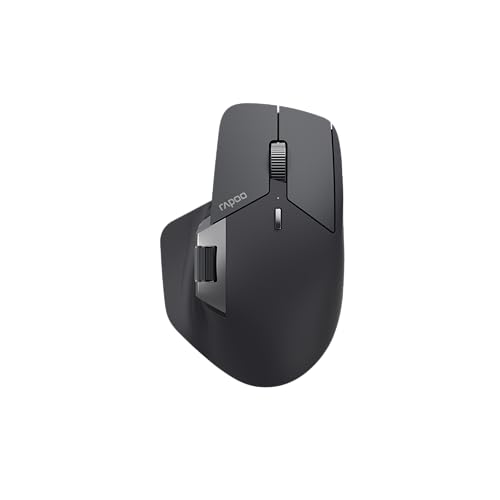 Rapoo MT760M kabellose Maus wireless Mouse 4000 DPI Sensor umweltfreundlicher wiederaufladbarer Akku ergonomisch PC & Mac - grauschwarz Rapoo MT760M kabellose Maus wireless Mouse 4000 DPI Sensor umweltfreundlicher wiederaufladbarer Akku ergonomisch PC & Mac - grauschwarz von Rapoo