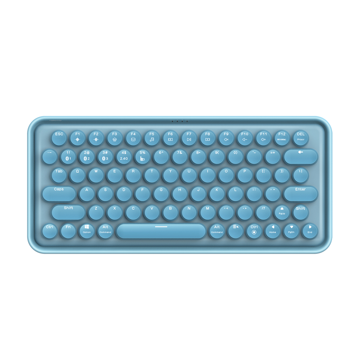 Rapoo Mechanische Multimodus Tastatur "Ralemo Pre 5", blau Drahtlose Multimodus-Verbindung - QWERTZ (deutsches)-Layout von Rapoo