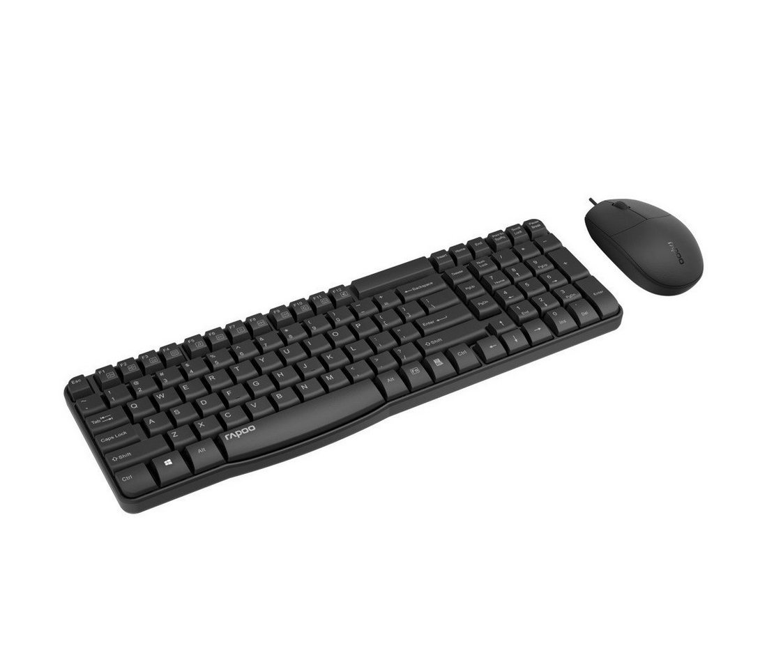 Rapoo NX1820 kabelgebundenes Tastatur-Maus-Set, 1600 DPI Tastatur- und Maus-Set, (2 St) von Rapoo