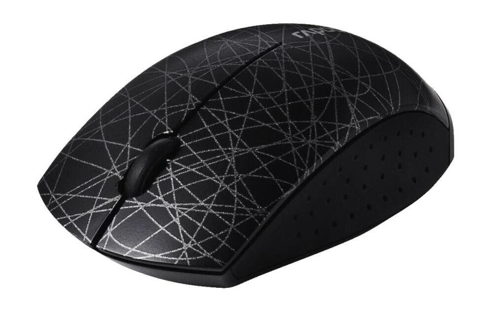 Rapoo Rapoo Wireless Optical Mini Mouse 3300P+ schwarz, Gaming-Maus Rapoo Rapoo Wireless Optical Mini Mouse 3300P+ schwarz, Gaming-Maus von Rapoo