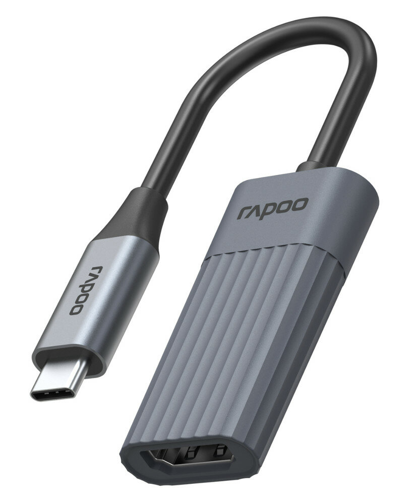 Rapoo UCA-1014 USB-Grafikadapter Grau Rapoo UCA-1014 USB-Grafikadapter Grau von Rapoo