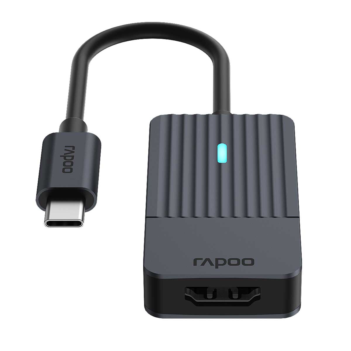 Rapoo USB-C Adapter, USB-C auf HDMI grau von Rapoo