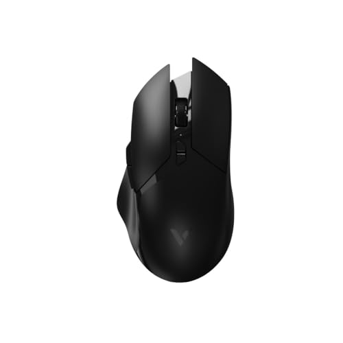 Rapoo V30PRO kabellose 2,4 GHz High-Performance Gaming-Maus mit 26000 DPI optischem Sensor, 50 G Beschleunigung, 650 IPS, bis zu 160h Akkulaufzeit, PC/Mac - Schwarz von Rapoo