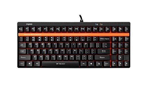 VPRO Gaming-Tastatur, mechanisch, schwarz – UK-Layout Schwarz von Rapoo