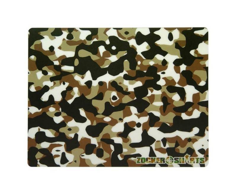 Raptor-Gaming Mauspad WarPad Camouflage Dessert XL Gaming Mousepad, Mauspad Gamer XL groß, dünn, rutschfest, flach, Präzisions-Oberfläche von Raptor-Gaming