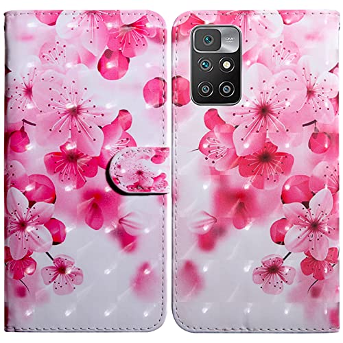 Rapuled Kompatibel mit OnePlus Nord CE 2 5G Hülle, Handyhülle für OnePlus Nord CE 2 5G, Leder Wallet Magnet Brieftasche Etui Schutzhülle Lederhülle Klapphülle Tasche Flip Case Cover (Blume 2) von Rapuled