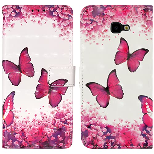 Rapuled Kompatibel mit Samsung Galaxy J4 Plus 2018 Hülle, Handyhülle für Samsung J4 Plus 2018, Leder Wallet Magnet Etui Schutzhülle Lederhülle Klapphülle Tasche Flip Book Case Cover (Schmetterling 1) Rapuled Kompatibel mit Samsung Galaxy J4 Plus 2018 Hülle, Handyhülle für Samsung J4 Plus 2018, Leder Wallet Magnet Etui Schutzhülle Lederhülle Klapphülle Tasche Flip Book Case Cover (Schmetterling 1) von Rapuled