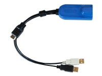 Raritan Digital HDMI, USB CIM, 0,3 m, USB, USB, HDMI, Mehrfarbig, Schwarz, RJ-45 von Raritan Computer