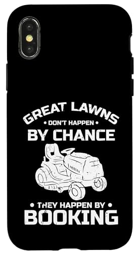Great Lawns Dont Happen By Chance Lawn Mower Hülle für iPhone X/XS Great Lawns Dont Happen By Chance Lawn Mower Hülle für iPhone X/XS von Rasenmäher Rasenpflege Design Idee