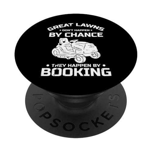 Great Lawns Dont Happen By Chance Lawn Mower PopSockets Klebender PopGrip Great Lawns Dont Happen By Chance Lawn Mower PopSockets Klebender PopGrip von Rasenmäher Rasenpflege Design Idee
