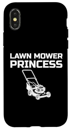 Lawn Mower Princess Hülle für iPhone X/XS Lawn Mower Princess Hülle für iPhone X/XS von Rasenmäher Rasenpflege Design Idee