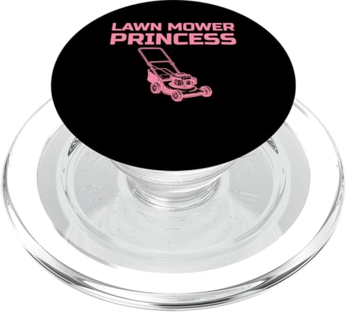 Lawn Mower Princess PopSockets PopGrip für MagSafe Lawn Mower Princess PopSockets PopGrip für MagSafe von Rasenmäher Rasenpflege Design Idee