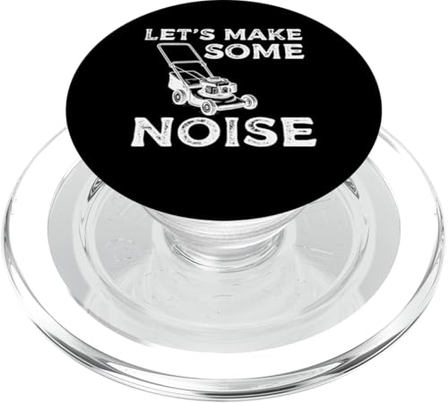 Lets Make Some Noise Lawn Mower PopSockets PopGrip für MagSafe Lets Make Some Noise Lawn Mower PopSockets PopGrip für MagSafe von Rasenmäher Rasenpflege Design Idee