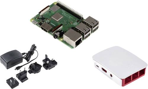 Raspberry Pi® Essentials Kit 2 B 1GB 4 x 0.9GHz inkl. Netzteil, inkl. Gehäuse von Raspberry Pi®
