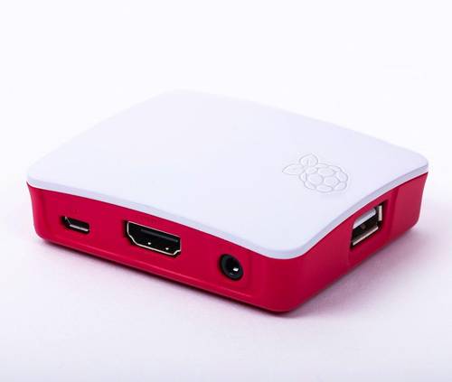 Raspberry Pi® RASPBERRY PI3A+ CASE SBC-Gehäuse Geeignet für: A, A+, 3 A+ Rot, Weiß von Raspberry Pi®