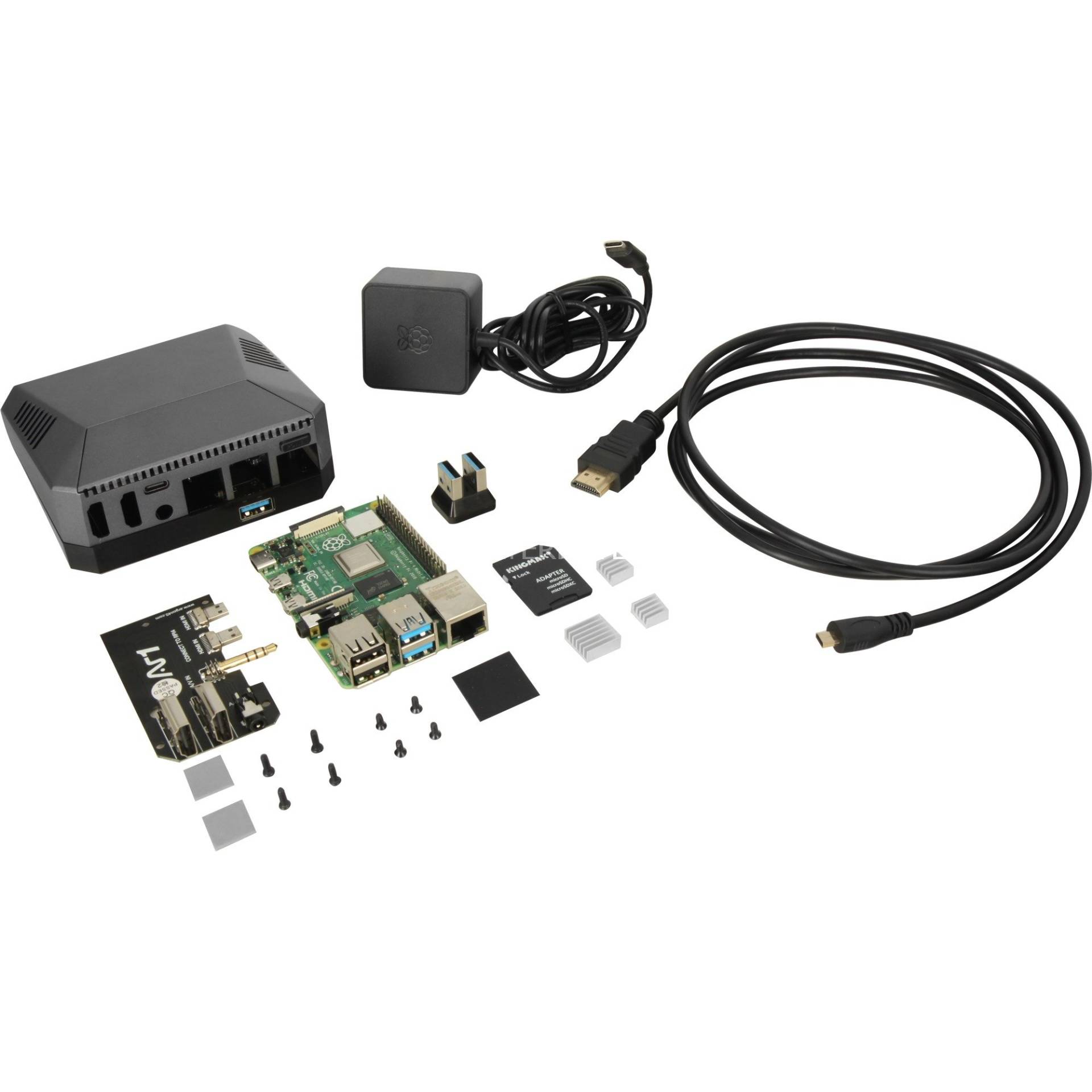 Raspberry Pi 4 8GB Starter Kit Set4, Mini-PC von Raspberry Pi Foundation