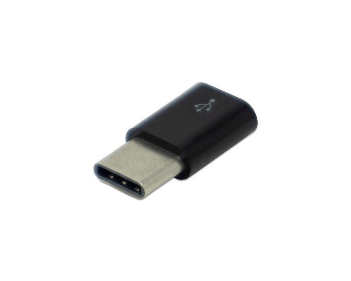 Raspberry Pi Foundation EB6793 - RPi4 MicroUSB B zu USB C Adapter Schwarz Computer-Kabel, micro USB, USB von Raspberry Pi Foundation