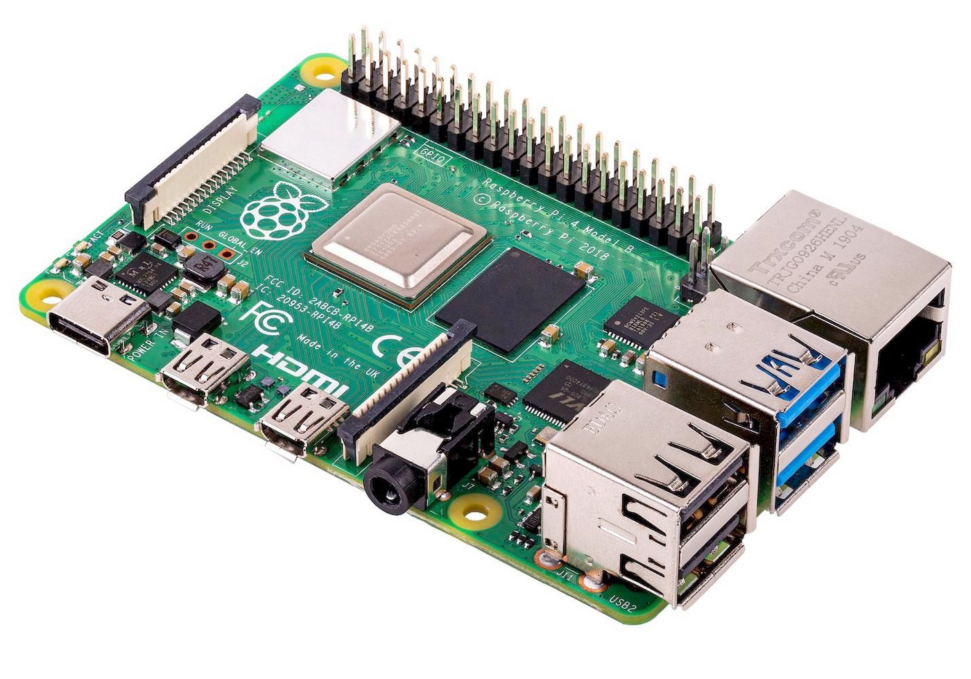 Raspberry Pi Foundation Raspberry Pi 4 Computer Modell B, 2GB RAM Mini-PC Barebone Raspberry Pi Foundation Raspberry Pi 4 Computer Modell B, 2GB RAM Mini-PC Barebone von Raspberry Pi Foundation