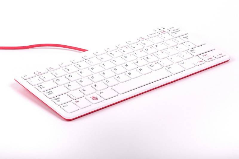 Raspberry Pi Foundation offizielle Raspberry Pi Tastatur, UK-Layout, inkl. 3 Port USB Hub, Eingabegeräte-Set von Raspberry Pi Foundation