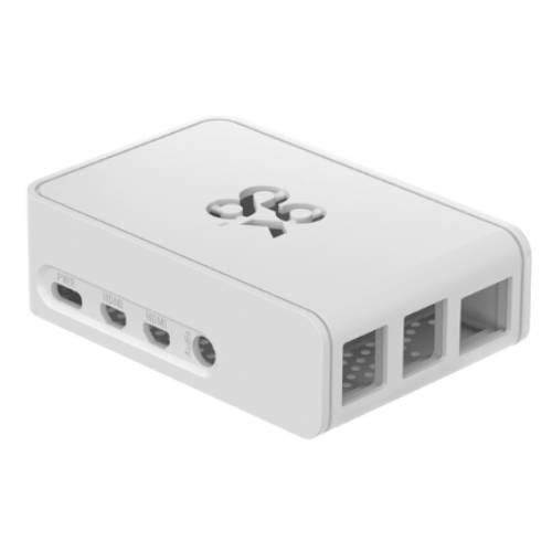 1873430 Box für Raspberry Pi 4, Weiß von Raspberry Pi