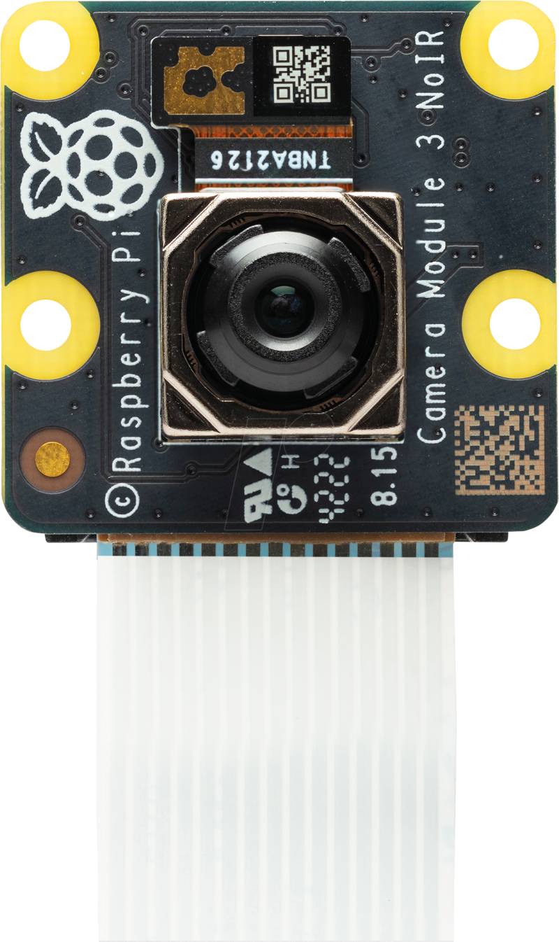 RASP CAM 3 N - Raspberry Pi - Kamera, 12MP, 76°, NoIR, v3 von Raspberry Pi