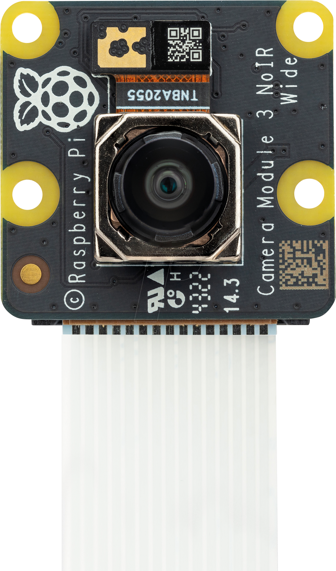 RASP CAM 3 W N - Raspberry Pi - Kamera, 12MP, 120°, NoIR, v3 von Raspberry Pi