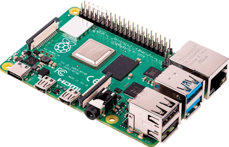 RASP PI 4 B 1GB - Raspberry Pi 4 B, 4x 1.5 GHz, 1 GB RAM, WLAN, BT von Raspberry Pi