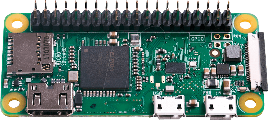 RASP PI ZERO WH - Raspberry Pi Zero WH v.1.1, 1 GHz, 512 MB RAM, WLAN, BT von Raspberry Pi