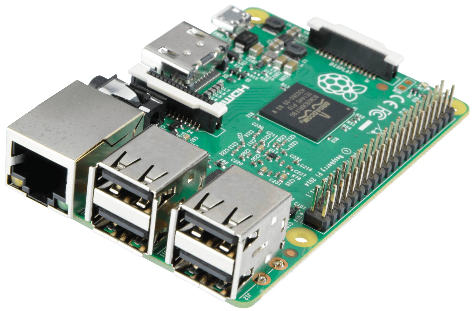 RASPBERRY PI 2 B - Raspberry Pi 2 B v1.2, 4x 900 MHz, 1 GB RAM von Raspberry Pi