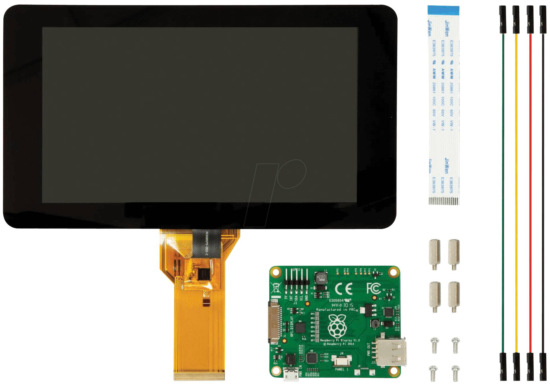 RASPBERRY PI 7TD - Raspberry Pi Shield - Display LCD-Touch, 7'', 800x480 Pixel von Raspberry Pi