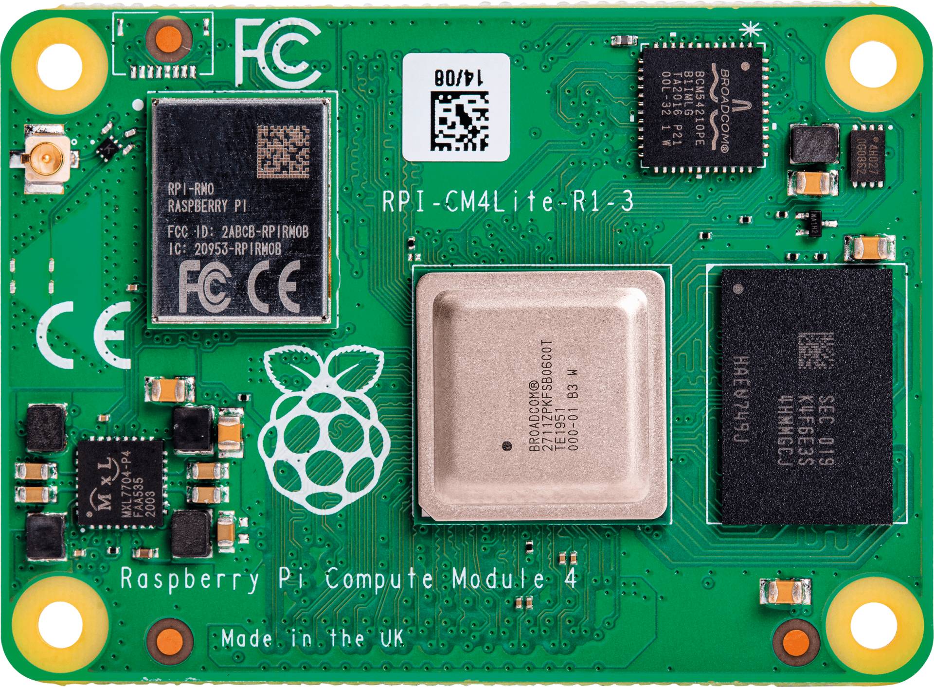 RPI CM4 2GBLITE - Raspberry Pi Compute Modul 4, 2GB RAM, Lite von Raspberry Pi