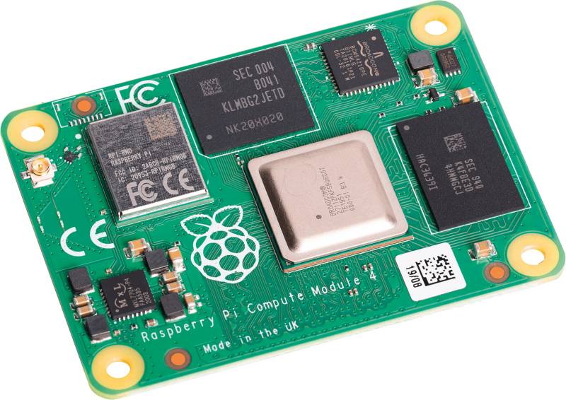 RPI CM4W 1GB16GB - Raspberry Pi Compute Modul 4, 1GB RAM, 16GB eMMC, WLAN von Raspberry Pi