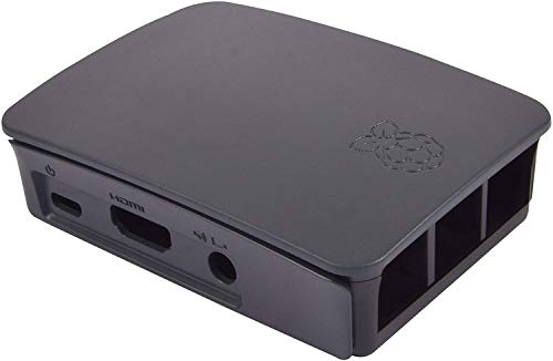 Raspberry PC-Gehäuse schwarz/grau von Raspberry Pi