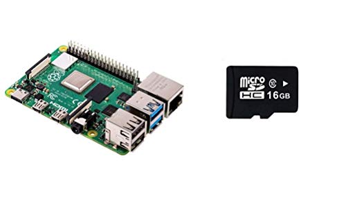 Raspberry Pi 4 Model B, 2 GB RAM-Version mit 16GB Micro-SD, vorgeladen mit Noobs von Raspberry Pi
