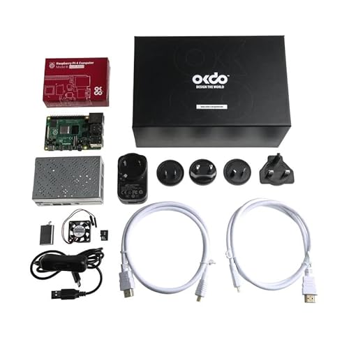 Raspberry Pi 4 x 4 GB OKdo Kit Set von Raspberry Pi