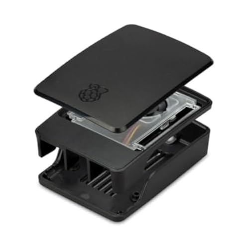 Raspberry Pi Case for Raspberry Pi 5 - Black von Raspberry Pi