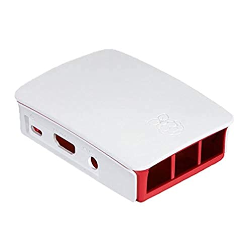 Raspberry Pi Gehäuse für Modell B+ / Pi 2, weiß/rot von Raspberry Pi