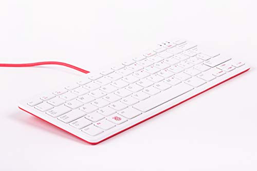 Raspberry Pi Keyboard - Red/White, Italian von Raspberry Pi