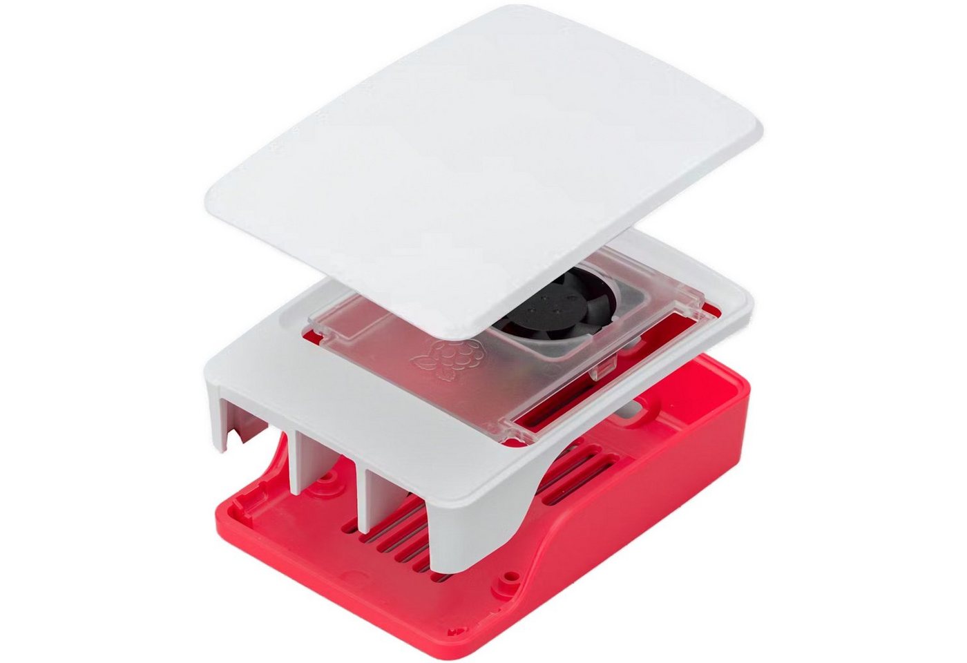 Raspberry Pi PC-Gehäuse Raspberry Pi Foundation Kunststoffgehäuse für Raspberry Pi PC-Gehäuse Raspberry Pi Foundation Kunststoffgehäuse für von Raspberry Pi