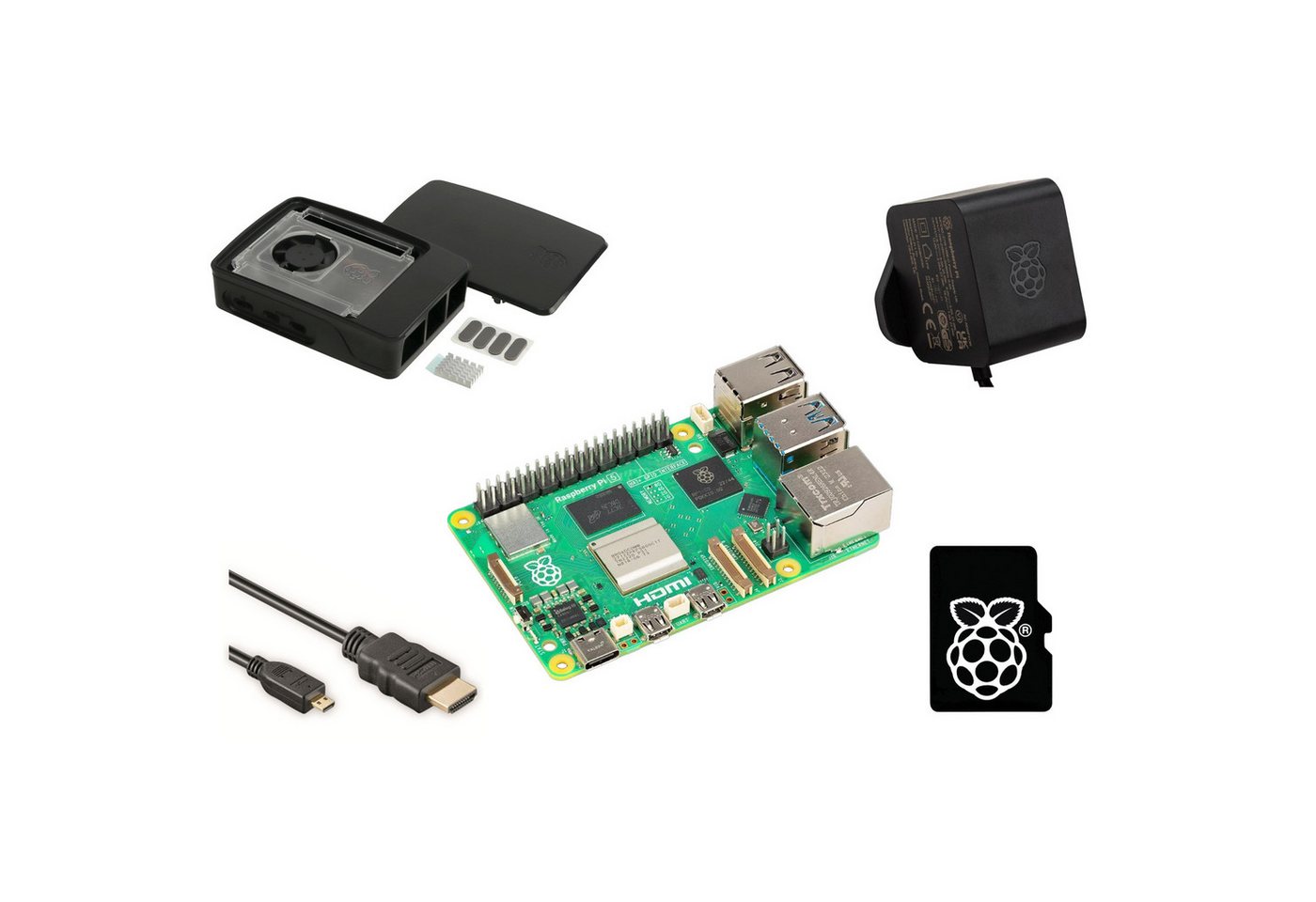 Raspberry Pi RASPBERRY PI 5 Starter-Set, 4 GB, schwarz Mini-PC Raspberry Pi RASPBERRY PI 5 Starter-Set, 4 GB, schwarz Mini-PC von Raspberry Pi