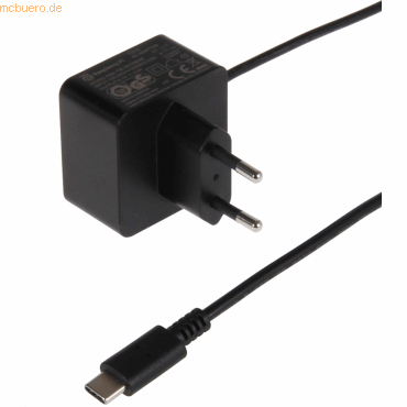 Raspberry Pi Raspberry Pi 4 Netzteil 5.1V 3A 1.5m Kabel schwarz von Raspberry Pi