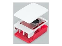 RASPBERRY Gehäuse f. Pi 5 white/red Kunststoffgehäuse RASPBERRY Gehäuse f. Pi 5 white/red Kunststoffgehäuse von Raspberry