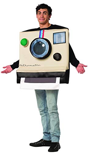 Rasta Imposta Sofortbildkamera-Kostüm für Erwachsene, Mehrfarbig, Eine Größe passt meistens von Rasta Imposta