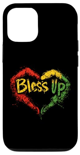 Hülle für iPhone 13 Pro Rasta Reggae Musik Hand Herz Rastafari Jah Bless Up von Rasta Reggae Roots
