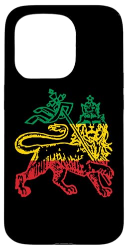 Hülle für iPhone 15 Pro Rastafarian Löwe von Juda Reggae Rasta von Rasta Reggae Roots